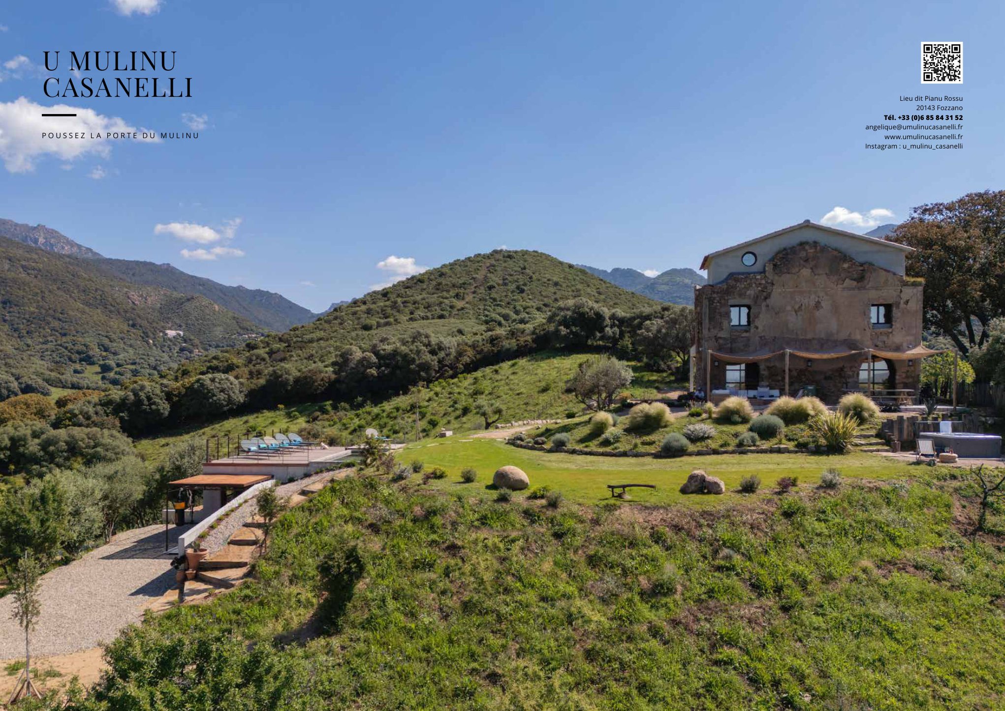 U Mulinu Casanelli, Corse — une double-page