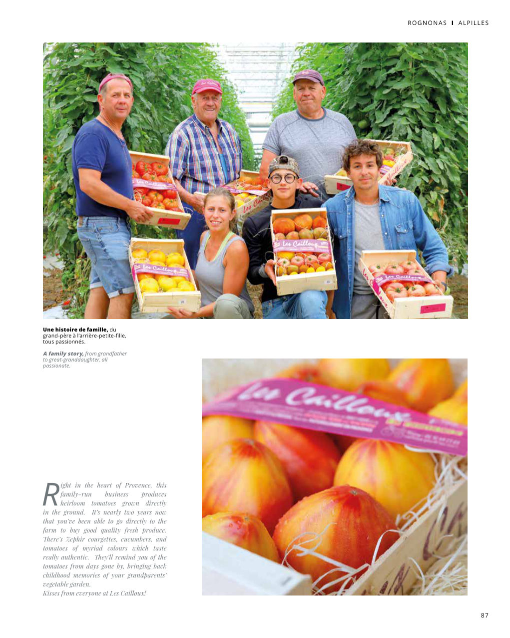 R ight in the heart of Provence, this family-run — Eden Summer 2023, page 87