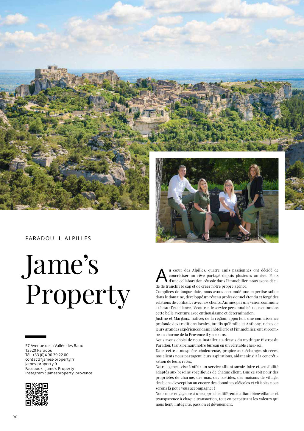 Jame’s Property 57 Avenue de la Vallée des Baux — Eden Summer 2024, page 90